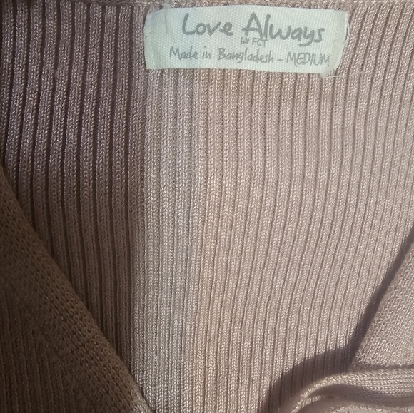 Love always tie front cardigan - Picture 3 of 4